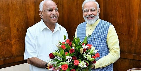 பிரதமருடன் எடியூரப்பா சந்திப்பு - மேகதாது அணை குறித்து ஆலோசனை