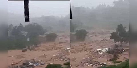 வயநாட்டில் நிலச்சரிவு: 40 பேரை காணவில்லை, 3 பேர் மீட்பு