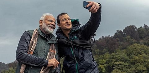 மோடியை சாகச பயணத்துக்கு அழைத்து சென்றது எனது பாக்கியம் : பியர் கிரில்ஸ்