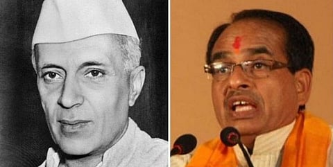 நேருவை கிரிமினல் என விமர்சித்த சவுஹான் - மன்னிப்பு கேட்க காங். வலியுறுத்தல்