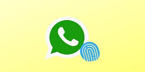 வாட்ஸ் அப்பில் ஃபிங்கர் பிரிண்ட் லாக் வசதி!
