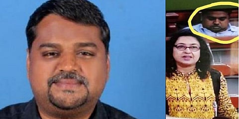 நாடாளுமன்றத்தில் தூங்கினேனா?: வீடியோ ஆதாரத்தை வெளியிட்ட திமுக எம்.பி