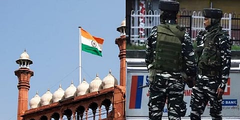 டெல்லி செங்கோட்டையை சுற்றி ஸ்னைப்பர் துப்பாக்கிகளுடன் பலத்த பாதுகாப்பு