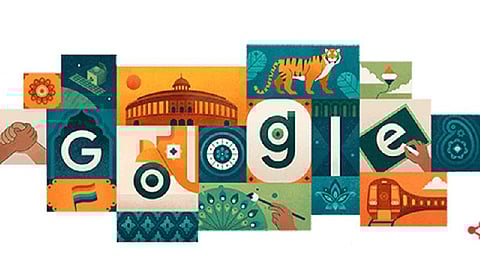 கூகுள் வெளியிட்டுள்ள சுதந்திர தின சிறப்பு டூடுல்
