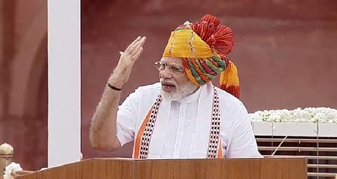 ‘நீரின்றி அமையாது உலகு’ - திருக்குறளை மேற்கோள் காட்டி மோடி உரை