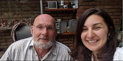 5 வயதில் பைக் பரிசளித்தவரை 24 வருடங்களுக்கு பின் சந்தித்த பெண்: ட்விட்டருக்கு நன்றி!