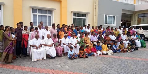 ஒரே குடும்பத்தை சேர்ந்த 4 தலைமுறையினர் சந்திப்பு : நெகிழ்ச்சி சம்பவம்