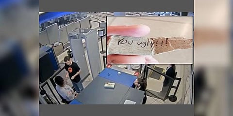 ‘நீங்க அசிங்கமா இருக்கீங்க’: இளைஞருக்கு துண்டு சீட்டு கொடுத்த பெண் அதிகாரி நீக்கம்