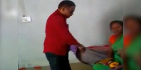 கைக்குழந்தையுடன் தஞ்சமடைந்த பெண்ணை விரட்டி அடித்த கல்நெஞ்சன்