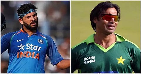 ‘விசாரிப்பீங்க.. நல்லா விசாரிப்பீங்க..’ - சோயிப்பை நக்கலடித்த யுவராஜ் சிங்