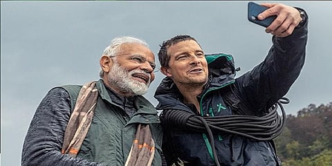 மோடி பங்கேற்ற மேன் Vs வைல்ட்: உலகின் மிகவும் பிரபலமான தொலைக்காட்சி நிகழ்வு!