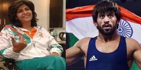 பஜ்ரங் பனியா, தீபா மாலிக்கிற்கு கேல் ரத்னா விருது அறிவிப்பு