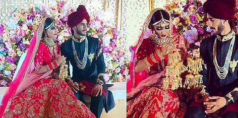 இந்திய பெண்ணை மணந்த பாக். வேகப்பந்து வீச்சாளர்