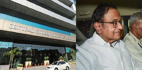 தான் திறந்த சிபிஐ கட்டடத்திலேயே அடைக்கப்பட்ட ப.சிதம்பரம்