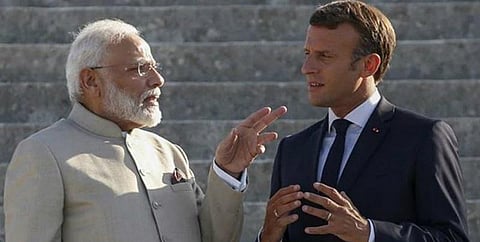 “காஷ்மீர் பிரச்னை: 3-ம் நபர் தலையீடு இருக்கக்கூடாது” - பிரான்ஸ் அதிபர்