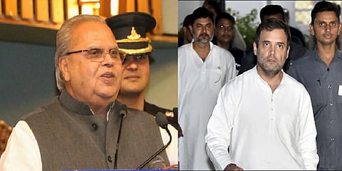 “ராகுல் காஷ்மீருக்கு வரவேண்டிய அவசியமில்லை” - காஷ்மீர் ஆளுநர்