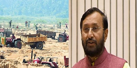 ''இஸ்ரோவின் உதவியுடன் மணல் கொள்ளை தடுக்கப்படும்'' - பிரகாஷ் ஜவடேகர்