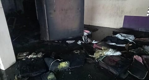 மதுரையில் திரையரங்கில் திடீர் தீ விபத்து..!