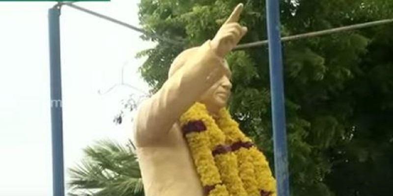 அம்பேத்கர் சிலை சேதம் - 2 பேர் கைது