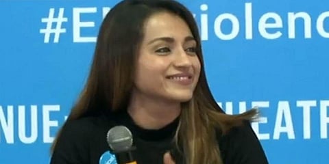 “சினிமாவை சீரியஸாக எடுத்துக் கொள்ள வேண்டாம்” - நடிகை த்ரிஷா