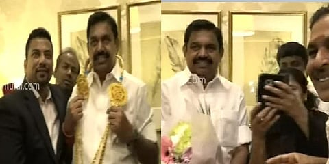 முதல்வர் பழனிசாமிக்கு லண்டனில் உற்சாக வரவேற்பு