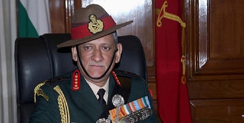 இன்று காஷ்மீர் செல்கிறார் ராணுவ தலைமைத் தளபதி பிபின் ராவத்