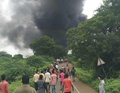 ரசாயன ஆலையில் தீ விபத்து... 8 பேர் உயிரிழப்பு?