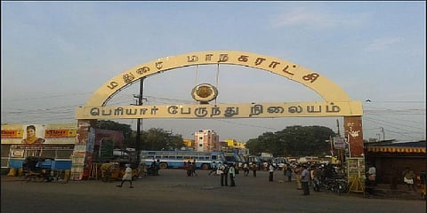 'பெரியார் பேருந்து நிலையத்தை கோபுர வடிவில் அமைத்தால் போராட்டம்' - கி.வீரமணி