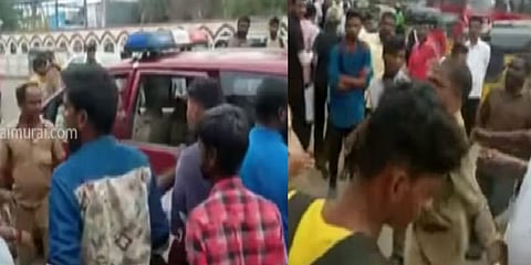 பேருந்து நடத்துநர் மீது தாக்குதல் நடத்திய விவகாரம் : மாணவர் கைது