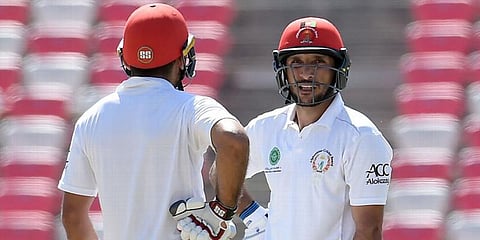 முதல் டெஸ்ட் சதம்: ஆப்கான் வீரர் சாதனை