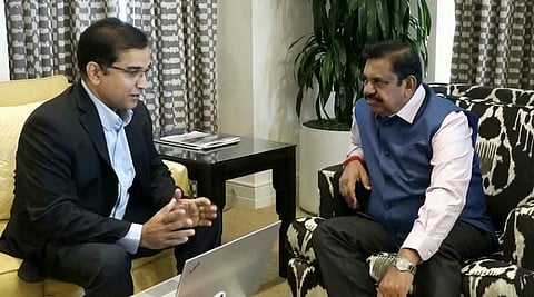 நாளை சென்னை திரும்புகிறார் முதல்வர் பழனிசாமி