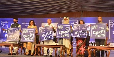 ஜக்கியின் ‘காவேரி கூக்குரல்’ இயக்கத்திற்கு எடியூரப்பா முழு ஆதரவு