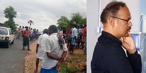 மாணவிகளிடம் தகாத முறையில் நடப்பதாக புகார்: தலைமையாசிரியர் கைது