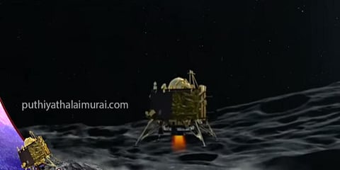 நிலவின் தென்துருவத்தில் லேண்டரை தரையிறக்குவது சிக்கல் - ஐரோப்பிய விண்வெளி மையம்