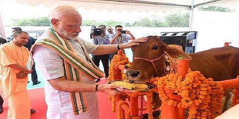 'ஓம்', 'பசு' வார்த்தைகளை கேட்டாலே சிலருக்கு பயம் - பிரதமர் மோடி