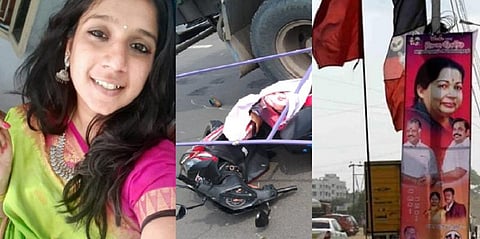 கலைந்த போன சுபஸ்ரீயின் ‘கனடா கனவு’ : உயிரைப் பறித்த பேனர்..!