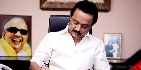 திமுகவினர் பேனர் வைக்கக் கூடாது: கட்சியினருக்கு மு.க.ஸ்டாலின் எச்சரிக்கை