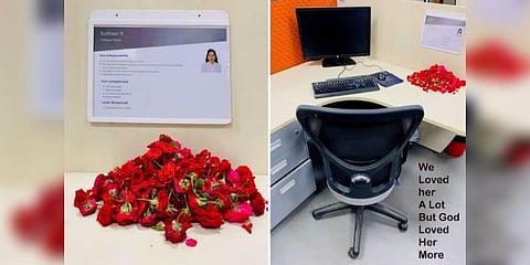 “எங்களை விட சுபஸ்ரீயை கடவுள் அதிகம் நேசித்துவிட்டார்” - அலுவலக நண்பர்கள் உருக்கம்