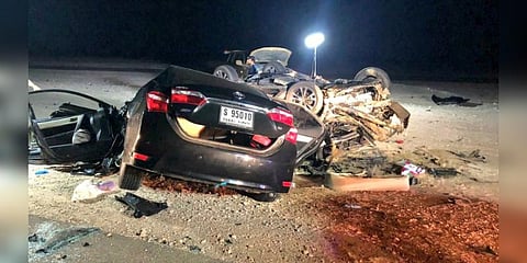 ஓமன் கார் விபத்தில் ஐதராபாத் தம்பதி பலி: உயிருக்கு போராடும் குழந்தை!