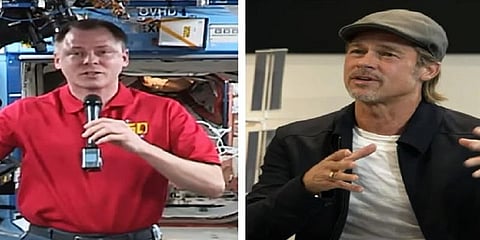 இந்தியாவின் லேண்டரை பார்த்தீர்களா? - விண்வெளி வீரரிடம் கேள்வி கேட்ட ஹாலிவுட் நடிகர்