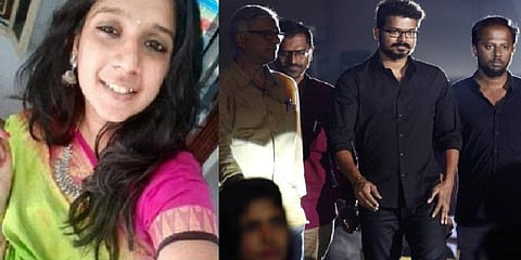 “சுபஸ்ரீ விவகாரத்தில் யார் யார் மீதோ பழிபோடுகிறார்கள்” - ‘பிகில்’ விஜய் பேச்சு