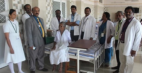 புற்றுநோய் கட்டியை அகற்றி புதுக்கோட்டை அரசு மருத்துவக் கல்லூரி சாதனை