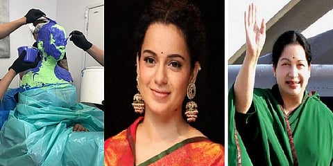 ஜெயலலிதாவாக மாறும் கங்கனா ரணாவத் - வைரலாகும் லுக் டெஸ்ட் படங்கள்