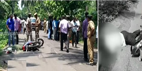 நாட்டு வெடிகுண்டு வீசி ஒருவர் கொலை : பழிக்குப்பழியா ?