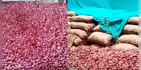 விலை உயர்வு: ரூ.8 லட்சம் மதிப்புள்ள 100 மூட்டை வெங்காயம் கொள்ளை!