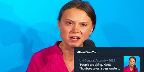 ட்விட்டரில் இந்திய அளவில் ட்ரெண்டிங் ஆன 'How Dare You'