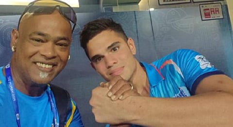 சச்சின் மகனுக்கு வித்தியாசமாக பிறந்தநாள் வாழ்த்து தெரிவித்த காம்ப்ளி !