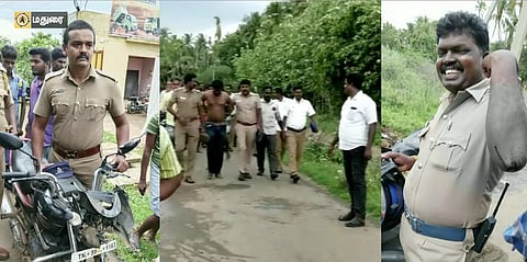 வழிப்பறி கொள்ளையர்களை 2 கி.மீ விரட்டிச்சென்று மடக்கி பிடித்த காவல்துறை
