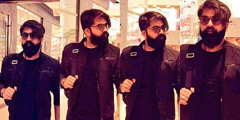 ‘எல்லாமே கருப்புதான்’ - புதிய லுக்கில் சென்னை திரும்பிய சிம்பு