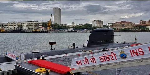 கடற்படையில் இணைக்கப்பட்ட ஐஎன்எஸ் கந்தேரி